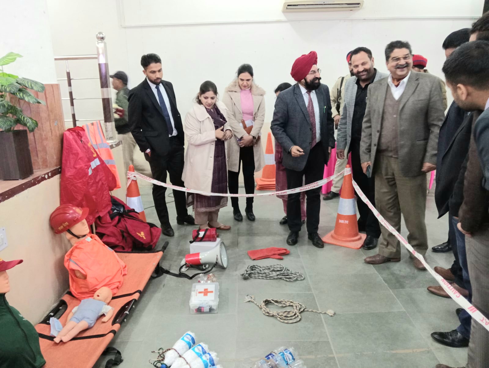 The Deputy Commissioner participated as the chief guest in Apada Mitra training at Lemarin Technical Skills University
